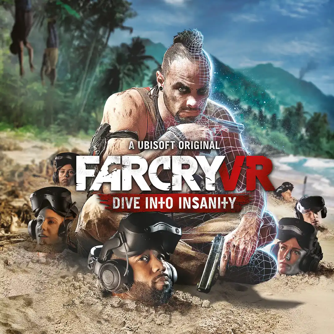 Aldersgrænse: +13 / Spiltid: 30 min / Spilstil: Cooperativt / Beskrivelse: Tag på et eventyr i Far Cry-universet, hvor teamwork er nøglen til succes.